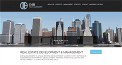 Desktop Screenshot of dibmanagement.com